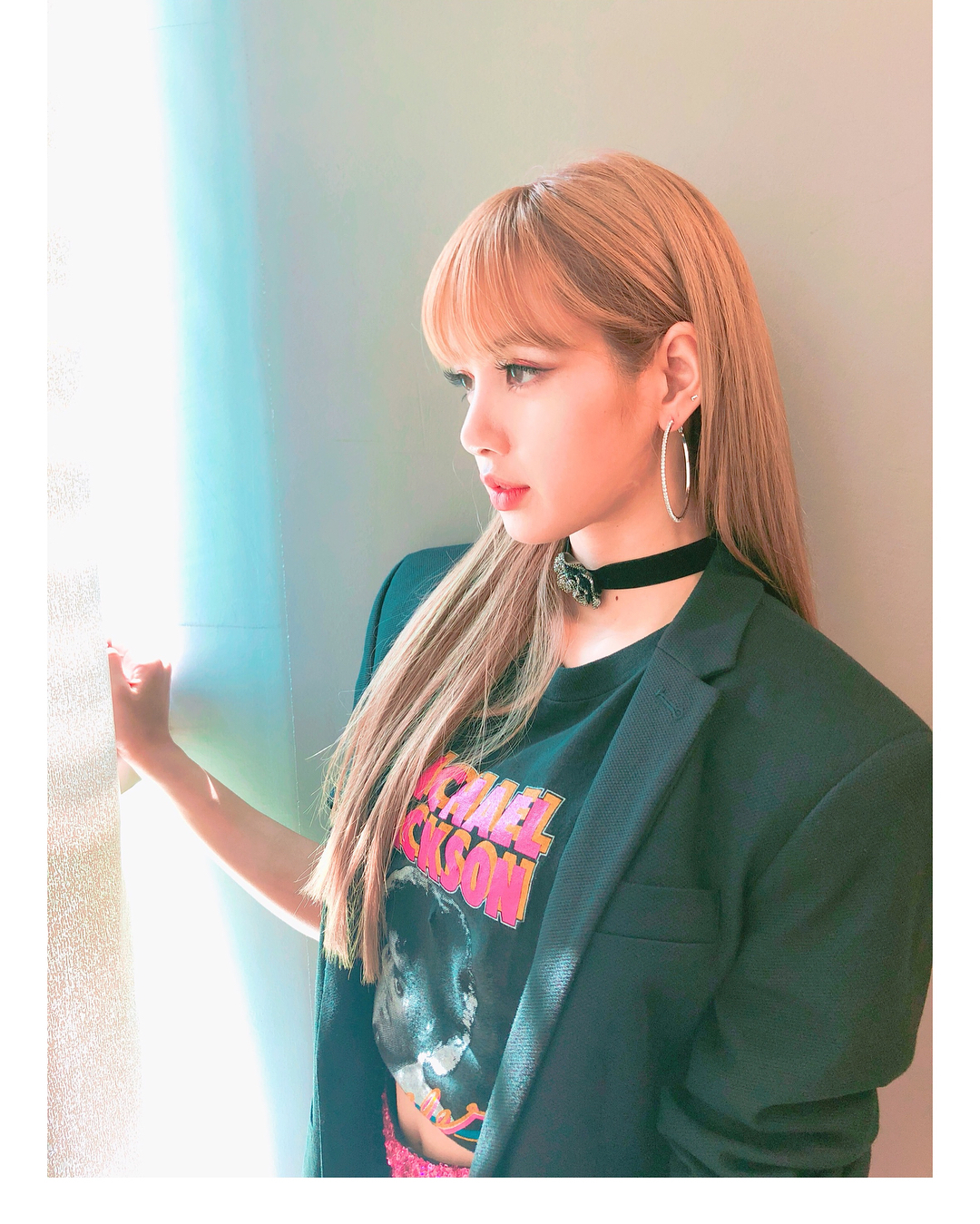 [blackpink][分享]180618 五欧巴上线!来收藏今日份lisa的帅气