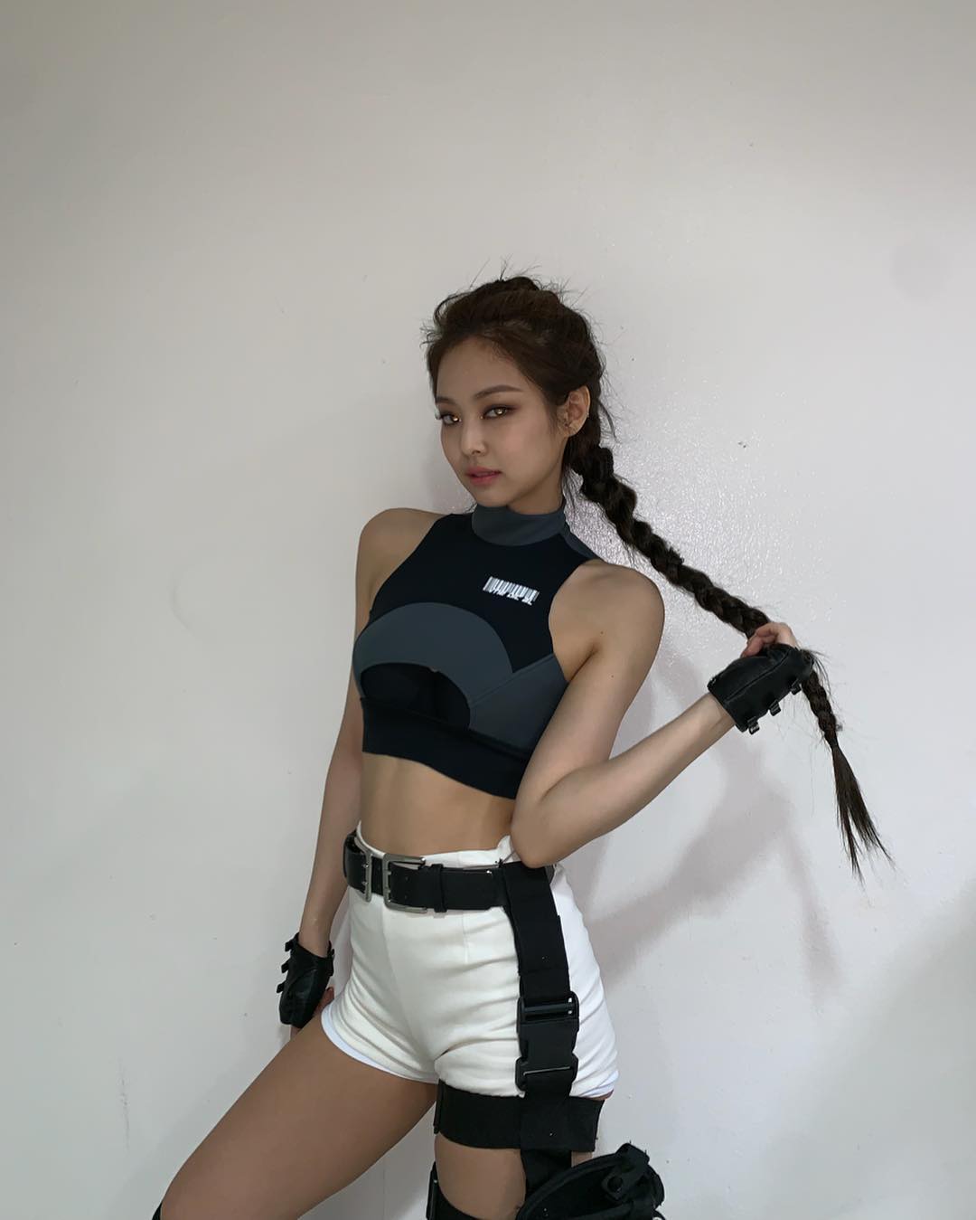 [分享]190408 blackpink jennie,强烈的女战士克里斯马!性感美溢出!